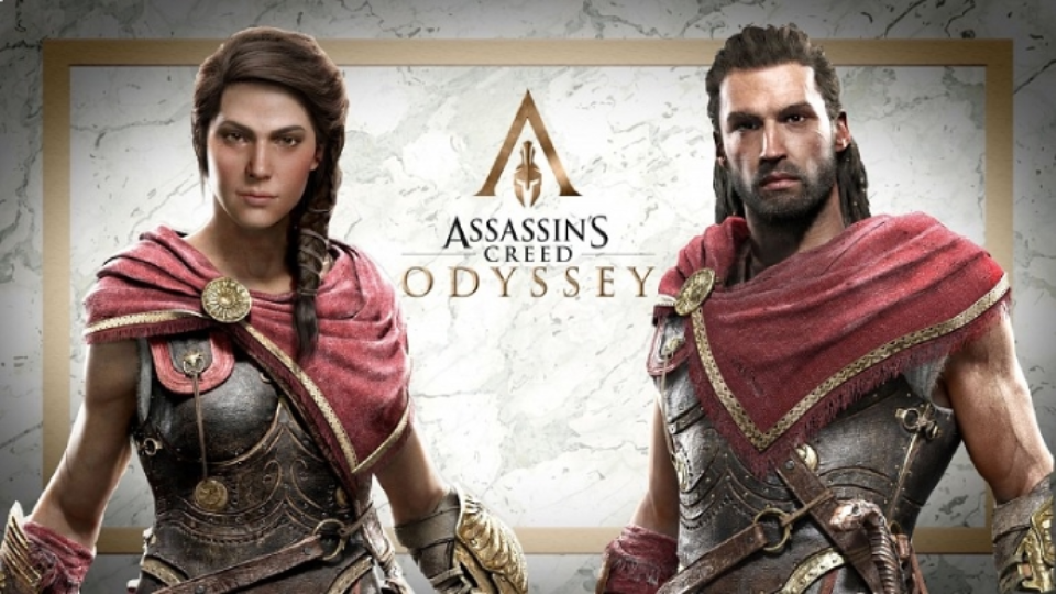Personajes a elegir para jugar: Kassandra o Alexios